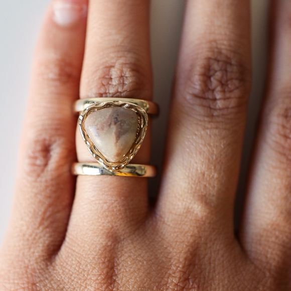 Women's Statement Fashion Rings Set, Size 4.5-5.5 - Picture 4 of 6